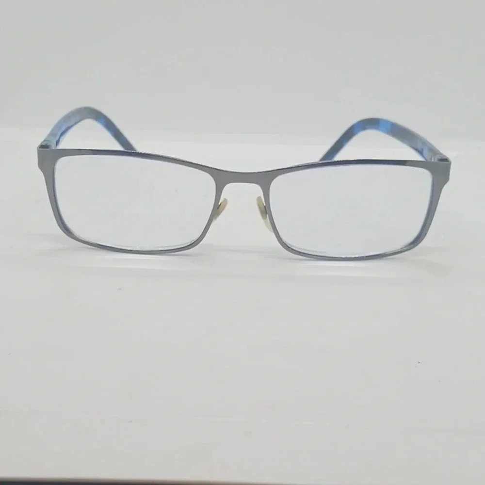 RX-ABLE MARC JACOBS EYEGLASS FRAMES MARC75 SILVER BLUE